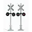 Walthers HO Crossing Flashers # 949-4333