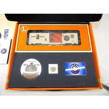 Lionel O Gauge 2000 Lionel Railroader Club Gold Member Box Set # 6-19991