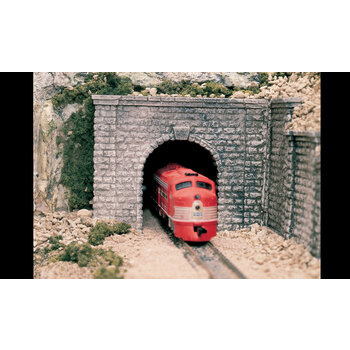 Woodland Scenics O Tunnel Portal Cut Stone  # 1267