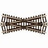 Atlas HO Code 83 Nickel Silver Rail 25 Degree Crossing Track # 573
