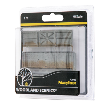 Woodland Scenics HO Privacy Fence A2985