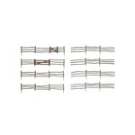 Woodland Scenics N Scale Log Fence # A2991