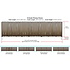 Woodland Scenics N Scale Privacy Fence #WD2995
