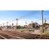 WDS Lgt Sys Just Plug  HO Pre-Wired Double Crossbar Poles # US2266