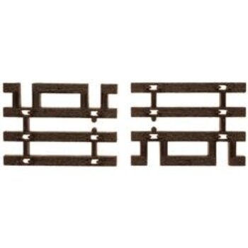 Atlas HO Code 83 wood End Tie Sections # 598