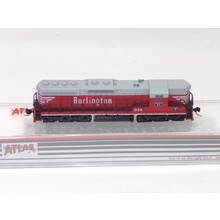 ATLAS N scale CB & Q #329 EMD SD9 Diesel  4531