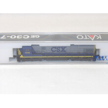 Kato Trains KATO N scale CSX #7012 GE C30-7 Diesel  176-308