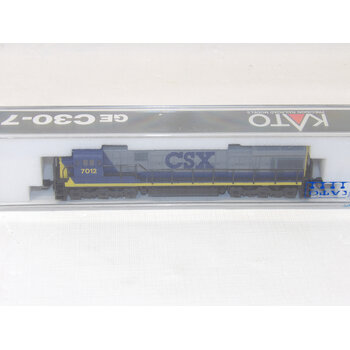 Kato Trains KATO N scale CSX #7012 GE C30-7 Diesel  176-308