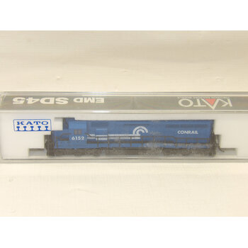 Kato Trains KATO N scale Conrail #6152 EMD SD45 Diesel  176-316