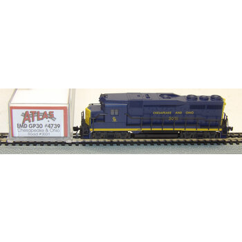 ATLAS N scale Chesapeake & Ohio #3031 EMD GP30  Diesel 4739