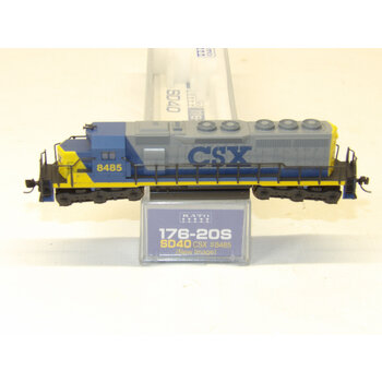 Kato Trains KATO N scale CSX #8485 EMD SD40  176-20S