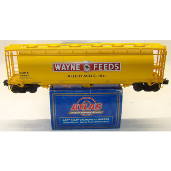 Atlas O Wayne Feeds SHPX 62243 ACF 3-Bay Cylindrical Hopper 6305-4 (38)