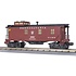 MTH Trains MTH O27 Pennsylvania woodside Caboose car # 30-7722