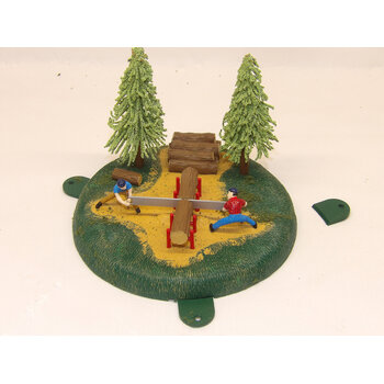 Lionel O scale Operating Lumberjacks 6-14145 (from 2003)