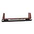 Micro Trains N scale TTX - Rd# 80231 Bulkhead flatcar 05400480