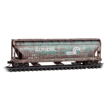 Micro Trains N scale Conrail Family Tree #1 Rd# 886293 3-Bay Hopper 09444960