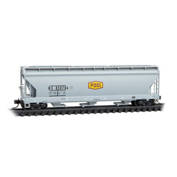 Micro-Trains N scale Norfolk Southern - Rd# 850706 3-Bay Covered Hopper # 094 00 980