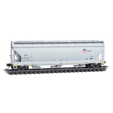 Micro-Trains N scale Southern Pacific - Rd# 496490 3-Bay Covered Hopper # 094 00 970