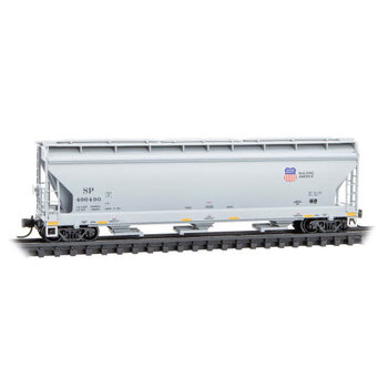 Micro-Trains N scale Southern Pacific - Rd# 496490 3-Bay Covered Hopper # 094 00 970