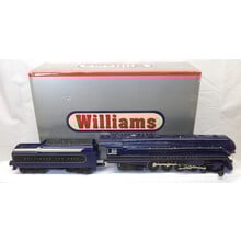 Williams O Gauge B & O J-Class 4-8-4 Royal Blue steam engine w/whistle # 40307