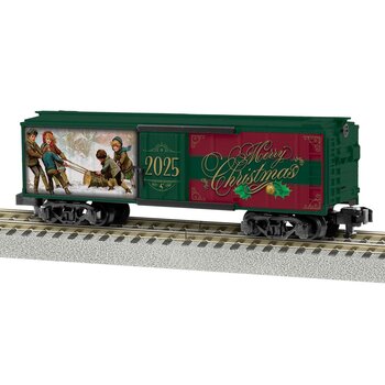Lionel O RTR 2025 Christmas Boxcar # 2528100