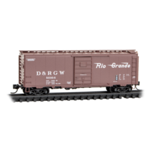 Micro-Trains N scale DRGW #50164 40' Standard Boxcar 02000537