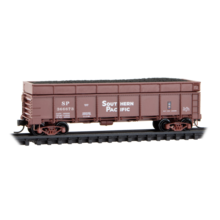 Micro-Trains N scale SP #366673 40' Drop bottom Gondola w/ load 08300190