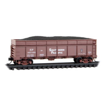 Micro-Trains N scale SP #367168 40' Drop bottom Gondola w/ load 08300191