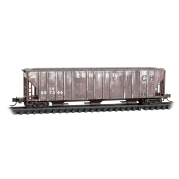 Micro-Trains N scale Conrail #887366 3-Bay Evans Covered Hopper 09944400