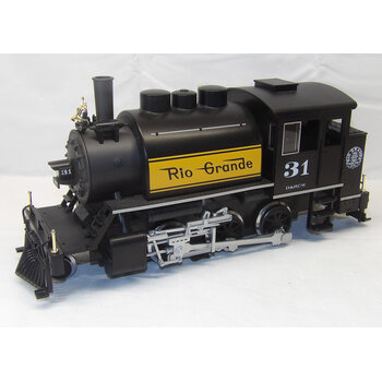Piko G scale D & RGW #31 2-6-0 saddleback steam engine 38207