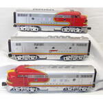 MTH Trains MTH O Gauge Santa Fe A-B-A Set MT-2151LP w/ Soundtraxx  Blunami for phone app
