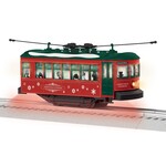Lionel O Christmas lighted trolley # 2535060