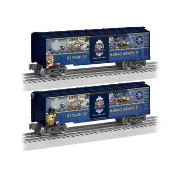 Lionel O National  Lionel Train Day 2025 - 125 years Boxcar # 2538510