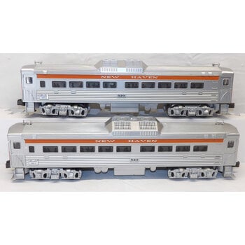 Williams O gauge New Haven Budd car Powered & dummy set Horn # 505