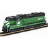 Atlas HO Burlington Northern SD-24 Diesel loco DC # 7517 - eBay