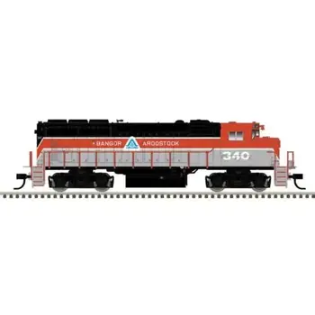 Atlas HO Bangor & Aroostook # 347 GP40-2 DCC & Sounds # 10 004 410