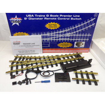 USA Trains USA G scale 8 Ft Diameter Remote Control Switch (RH) R81620