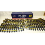 USA Trains USA G scale 5 ft diameter curve track (case of 12) R81500