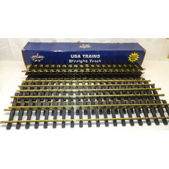 USA Trains USA G scale 2 ft straight track (case of 12) R81060