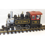 Bachmann G scale West Side Lumber #11 Porter Side Tank 0-4-0 steam engine 11397
