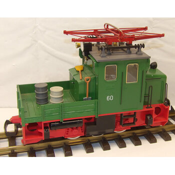 LGB G scale Schoema #60 Green Electric Work Loco 2033