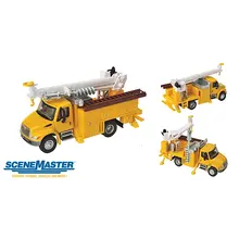 Scene Master SceneMaster HO scale International 4300 Utility Truck w/ Drill 11732
