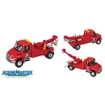 Scene Master ScenMaster HO Scale International 4300 Red Tow Truck 11531