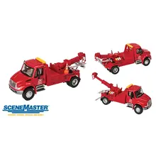Scene Master ScenMaster HO Scale International 4300 Red Tow Truck 11531