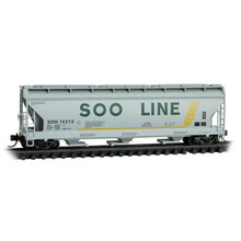 Micro-Trains N scale Soo Line Rd# 74212 Covered Hopper 09400155
