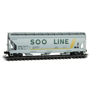 Micro-Trains N scale Soo Line Rd# 74212 Covered Hopper 09400155
