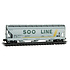 Micro-Trains N scale Soo Line Rd# 74212 Covered Hopper 09400155