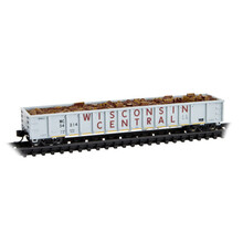 Micro-Trains N scale Wisconsin Central Rd# 54214 Gondola 17000021
