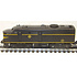 Lionel Post War O gauge Erie #2032 Alco FA-A Diesel engine w/ non powered dummy
