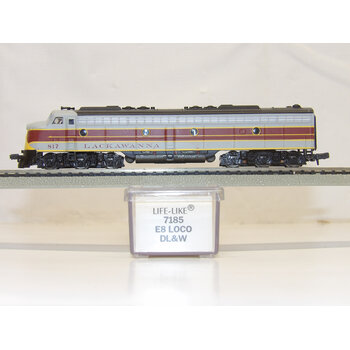 Life-Like N scale DL & W #817 E8 Diesel loco 7185